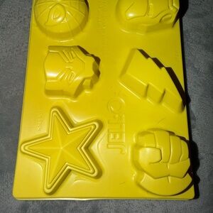 Jell-O Marvel Avengers Mold Tray (2) Spider-Man Iron Man Hulk Captain